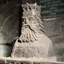 Underground chambers of the Wieliczka Salt Mine 