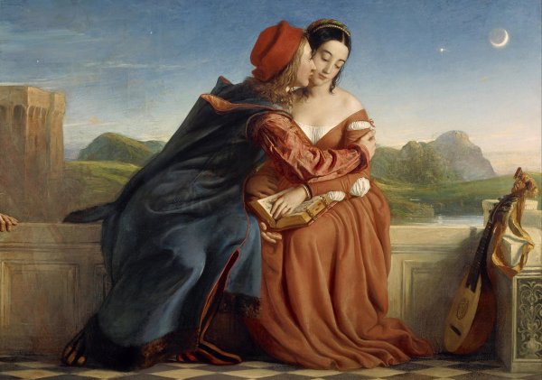 William Dyce: Francesca da Rimini (1837)